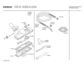 Схема №2 VS51046 SUPER 1100 с изображением Панель для электропылесоса Siemens 00150645
