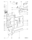 Схема №2 GSXP 7958/2 с изображением Панель для посудомойки Whirlpool 481245372924