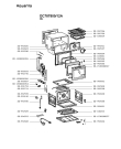 Схема №1 OC787800/12A с изображением Обшивка для плиты (духовки) Rowenta SS-1530000355