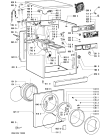 Схема №2 AWO35511 (F092615) с изображением Обшивка для стиральной машины Indesit C00317832