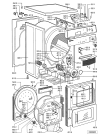 Схема №1 TRA 5470 с изображением Декоративная панель для сушилки Whirlpool 481245219965