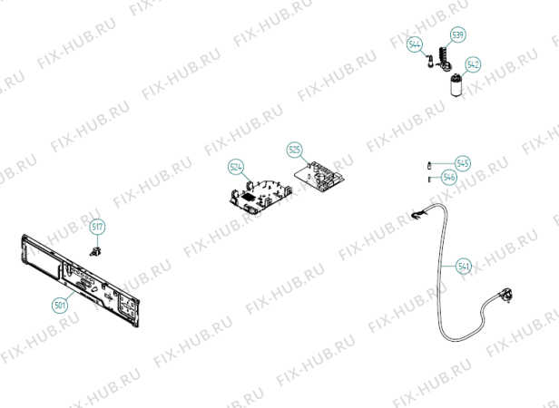 Взрыв-схема стиральной машины Gorenje T760 DK   -White (900002587, TD33DK) - Схема узла 05