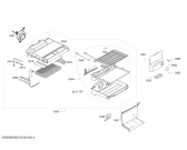 Схема №3 KGN33NW3A Bosch с изображением Дверь для холодильной камеры Bosch 00716294