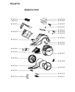 Схема №4 RO8231U1/410 с изображением Моторчик для пылесоса Rowenta RS-RT4037