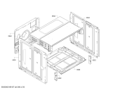 Схема №6 HBA23B253 с изображением Панель управления для плиты (духовки) Bosch 00745288
