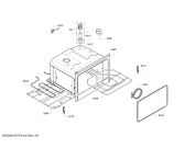Схема №8 U17M52N3GB с изображением Панель управления для духового шкафа Bosch 00743051