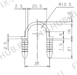 Большое фото - Холдер для холодильника Electrolux 2230266013 в гипермаркете Fix-Hub