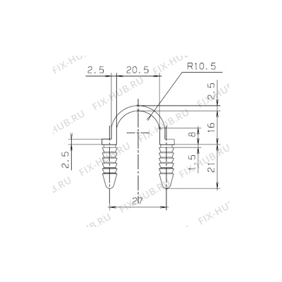 Холдер для холодильника Electrolux 2230266013 в гипермаркете Fix-Hub