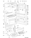 Схема №1 KVIF 2096/A++ с изображением Панель управления для холодильника Whirlpool 480131100887