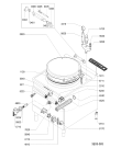 Схема №1 AGB 396/WP с изображением Клавиша для электропечи Whirlpool 483286009428