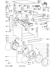 Схема №2 WA 4330-D с изображением Микропереключатель для стиралки Whirlpool 481228218711