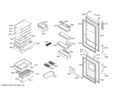 Схема №5 BD5701ANFH с изображением Выдвижной ящик для холодильника Bosch 00676659