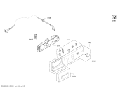 Схема №4 WTE86302AU с изображением Панель управления для электросушки Bosch 00678085