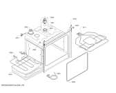 Схема №6 HBN211B6R с изображением Панель управления для плиты (духовки) Bosch 11029434