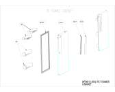 Схема №5 WTM 557 R SS с изображением Уплотнение для холодильника Whirlpool 482000094279