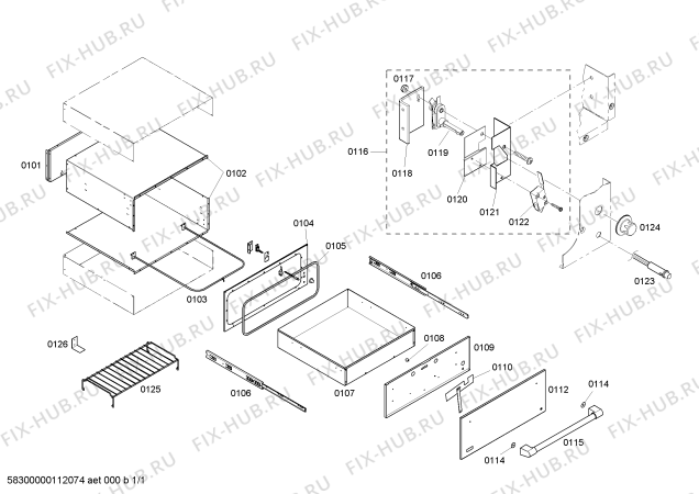 Схема №1 WD30ZP с изображением Панель для духового шкафа Bosch 00444812
