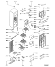 Схема №1 RC 2235/G с изображением Покрытие для холодильника Whirlpool 481944229669