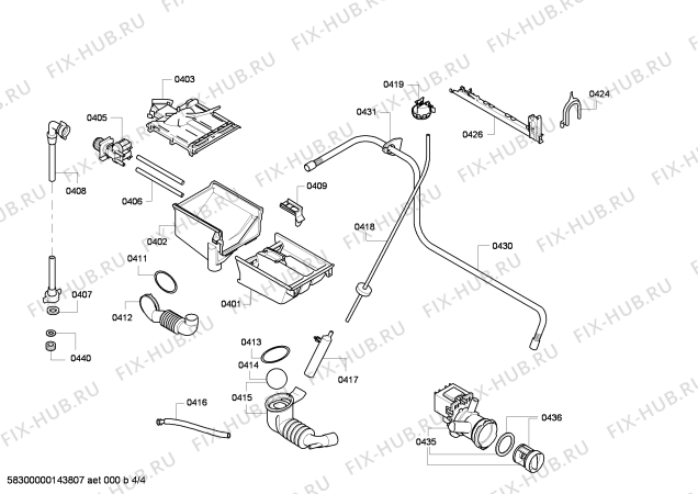 Схема №4 WAE2436EPL Bosch Maxx 6 VarioPerfect с изображением Силовой модуль для стиралки Bosch 00678191