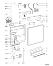 Схема №1 ADP 6948 EN с изображением Панель для посудомоечной машины Whirlpool 480140100208