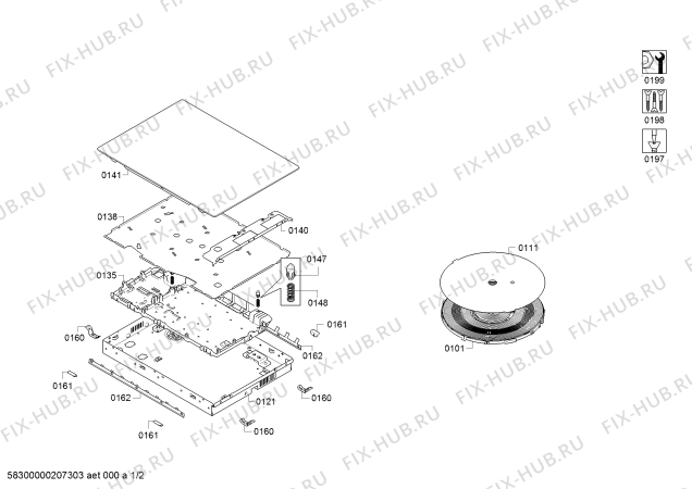 Схема №2 CI414101 с изображением Соединительный элемент для электропечи Bosch 12016156