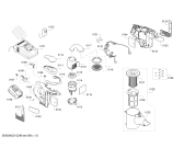 Схема №2 BCS1TOPNC Unlimited с изображением Крышка для мини-пылесоса Bosch 10007337