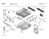 Схема №6 SGS6952 с изображением Инструкция по эксплуатации для электропосудомоечной машины Bosch 00500133