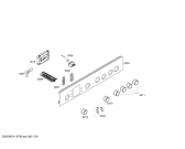 Схема №6 3CGX468B с изображением Варочная панель для плиты (духовки) Bosch 00244749
