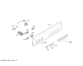 Схема №4 HEV110250 с изображением Ручка выбора температуры для плиты (духовки) Bosch 00427670