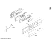 Схема №5 3TS74100A с изображением Панель управления для стиральной машины Bosch 00708549