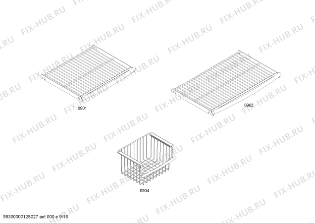 Схема №15 KBUDT4250A 42" SXS REFRIG (SS) DESIGNER HDL с изображением Шайба для электропосудомоечной машины Bosch 00422355