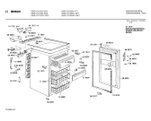 Схема №2 GSD13105 GSD1310 с изображением Корзина для холодильной камеры Bosch 00115561