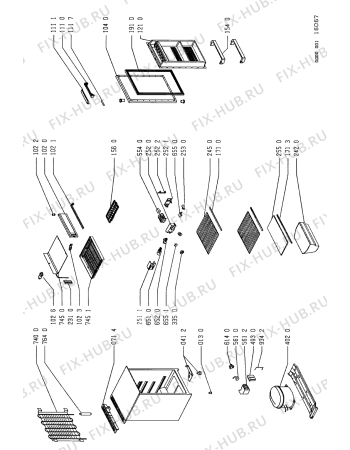 Схема №1 ARL 103/G/NE с изображением Конденсатор для холодильника Whirlpool 481951148392