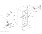 Схема №3 KDN30VU30I, Bosch с изображением Испаритель для холодильной камеры Bosch 00773665