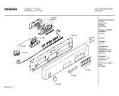 Схема №6 SE25265 Sydney с изображением Передняя панель для электропосудомоечной машины Siemens 00361464