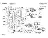 Схема №4 SMU2026CH с изображением Передняя панель для посудомоечной машины Bosch 00270599