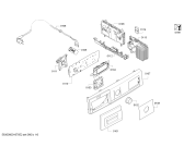 Схема №6 WD260101 Gaggenau с изображением Дисплейный модуль запрограммирован для сушилки Bosch 00638516
