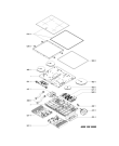 Схема №1 SIMU524B (F101119) с изображением Поверхность для электропечи Indesit C00398317