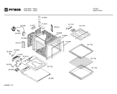 Схема №5 5020W с изображением Панель управления для плиты (духовки) Bosch 00351158