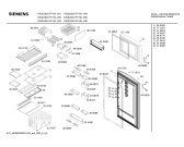 Схема №3 KS30U620 с изображением Дверь для холодильной камеры Siemens 00240729