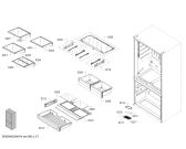 Схема №6 B21CT80SNS с изображением Выдвижной ящик для электропосудомоечной машины Bosch 00716959