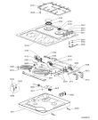 Схема №1 AKM 474/NB с изображением Указатель для электропечи Whirlpool 481225518273