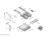 Схема №6 SMS53E02TR с изображением Панель управления для посудомойки Bosch 11002953