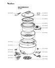 Схема №1 MK156800/9JA с изображением Всякое для электромультиварки Moulinex SS-993209