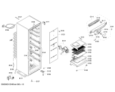 Схема №3 GSN40A35 с изображением Дверь для холодильника Siemens 00246027