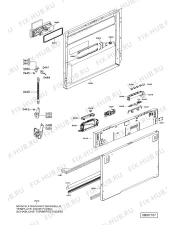 Схема №3 ADG 3500 с изображением Инжектор для посудомойки Whirlpool 481290508607