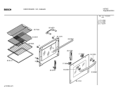 Схема №6 HBN9150GB с изображением Панель управления для электропечи Bosch 00361369