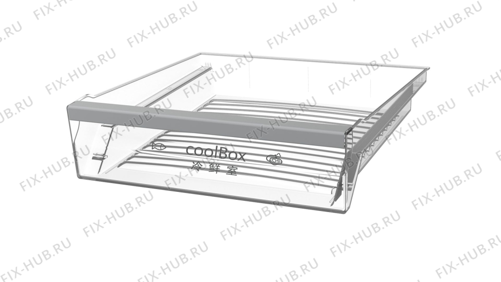 Большое фото - Выдвижной ящик для холодильника Siemens 00714581 в гипермаркете Fix-Hub