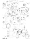 Схема №2 STEAM 1400 с изображением Блок управления для стиралки Whirlpool 481221470667