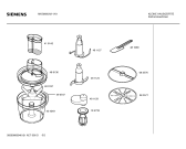 Схема №3 MK50850 marché с изображением Инструкция по эксплуатации для кухонного комбайна Siemens 00586395
