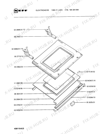 Схема №5 195304844 1344.11LHCS с изображением Варочная панель для духового шкафа Bosch 00083264